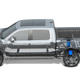 Image: Ram. This shows the air bags for the suspension in blue. The silver tubes behind the rear bags are the air reservoirs.